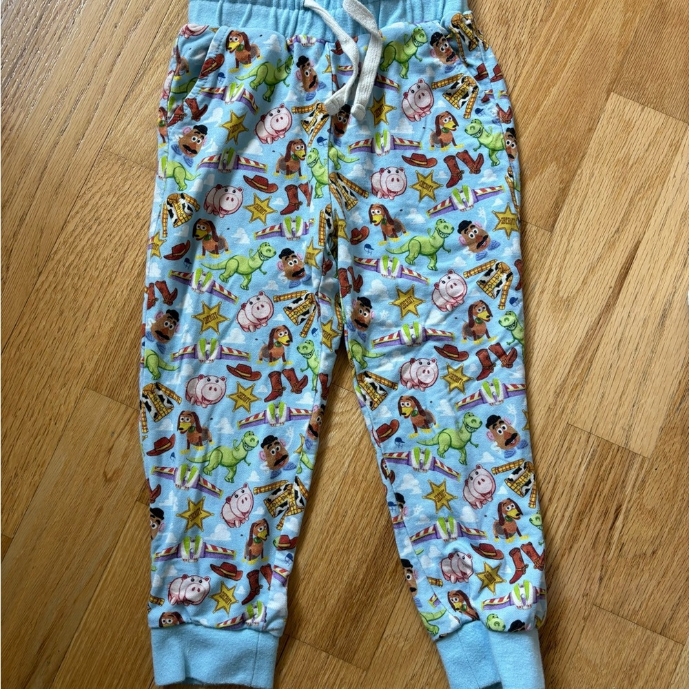Light Blue Toy Story Character Jogger Pants